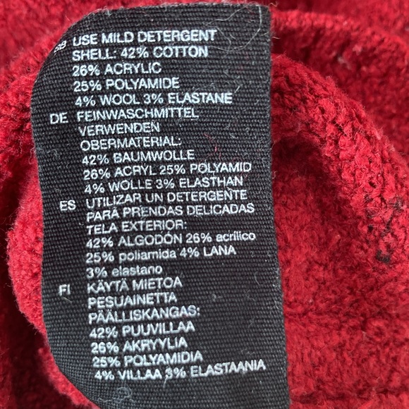 &other stories - red sweater gently worn in size XS (extra small) - Picture 5 of 6
